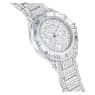 Dextera Lux watch, Swiss Made, Metal bracelet, Silver tone, Stainless Steel - Swarovski, 5668845