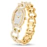 Dextera Chain watch, Swiss Made, Crystal bracelet, Gold tone, Gold-tone finish - Swarovski, 5668854
