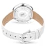 Crystalline Lustre 워치, 스위스 메이드, 레더 스트랩, 화이트, 스테인리스 스틸 - Swarovski, 5668887