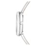 Reloj Crystalline Lustre, Fabricado en Suiza, Correa de piel, Blanco, Acero inoxidable - Swarovski, 5668887