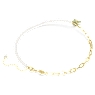 Teddy pendant, Crystal pearl, Bear, Multicolored, Gold-tone plated - Swarovski, 5669162