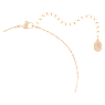 Originally pendant, Crystal pearl, White, Rose gold-tone plated - Swarovski, 5669523