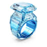 Anillo de cóctel Lucent, Talla octogonal, Azul - Swarovski, 5669667