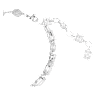 Mesmera 브레이슬릿, 믹스 컷, 화이트, 로듐 플래팅 - Swarovski, 5669927