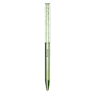 Crystalline ballpoint pen, Octagon shape, Green, Green lacquered - Swarovski, 5669934