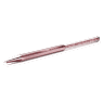 Crystalline ballpoint pen, Octagon shape, Pink, Pink lacquered - Swarovski, 5669937