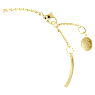 Idyllia bangle, Ladybug, Red, Gold-tone plated - Swarovski, 5670057