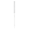Crystalline ปากกาลูกลื่น, ทรงแปดเหลี่ยม, ขาว, เคลือบสีขาว - Swarovski, 5670198