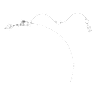 Pingente Dextera, Laço bloqueado, Branco, Lacado a ródio - Swarovski, 5670251
