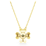 Idyllia pendant, Clover, Green, Gold-tone plated - Swarovski, 5671144