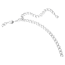 Náhrdelník Dextera, Bílá, Pokoveno rhodiem - Swarovski, 5671183