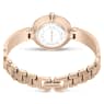 Illumina watch, Swiss Made, Metal bracelet, Gold tone, Champagne gold-tone finish - Swarovski, 5671196