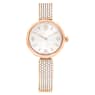 Illumina watch, Swiss Made, Metal bracelet, Rose gold tone, Rose gold-tone finish - Swarovski, 5671202