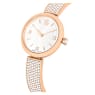 Illumina watch, Swiss Made, Metal bracelet, Rose gold tone, Rose gold-tone finish - Swarovski, 5671202