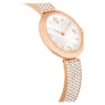 Illumina watch, Swiss Made, Metal bracelet, Rose gold tone, Rose gold-tone finish - Swarovski, 5671202