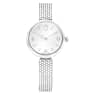 Illumina watch, Swiss Made, Metal bracelet, Silver tone, Stainless steel - Swarovski, 5671205