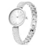Illumina horloge, Swiss Made, Metalen armband, Zilverkleurig, Roestvrij staal - Swarovski, 5671205