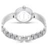 Illumina watch, Swiss Made, Metal bracelet, Silver tone, Stainless steel - Swarovski, 5671205