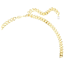 Millenia necklace, Octagon cut, Green, Gold-tone plated - Swarovski, 5671255