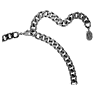 Imber pendant, Octagon cut, Blue, Ruthenium plated - Swarovski, 5671582
