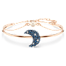 Luna กำไล, พระจันทร์, หลากสี, เคลือบโทนสีโรสโกลด์ - Swarovski, 5671586