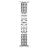 Princess strap, For Apple Watch® 40mm & 41mm, Silver tone, Stainless steel - Swarovski, 5672167