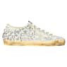 Tenisówki Golden Goose Super-Star, Damskie, Białe - Swarovski, 5672641