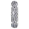 Golden Goose skateboard, Black and white - Swarovski, 5672661