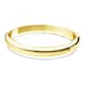 Dextera bangle, Mixed cuts, White, Gold-tone plated - Swarovski, 5672669