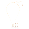 Zestaw Originally, Kryształowa Perła, Biały, Powłoka w odcieniu różowego złota - Swarovski, 5672835