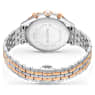 Octea Chrono watch, Swiss Made, Metal bracelet, Rose gold tone, Mixed metal finish - Swarovski, 5672937