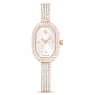 Dextera Bangle watch, Swiss Made, Metal bracelet, Rose gold tone, Rose gold-tone finish - Swarovski, 5672992