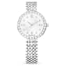 Certa watch, Swiss Made, Metal bracelet, Silver tone, Stainless steel - Swarovski, 5673022