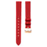 Cinturino per orologio, Larghezza 13 mm (0,51”), Pelle, Rosso, Finitura in tono oro rosa - Swarovski, 5674174