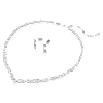 Set Mesmera, Taglio misto, Bianco, Placcato rodio - Swarovski, 5674306