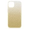 High smartphone case, Color gradient, iPhone® 14, Gold tone - Swarovski, 5674496