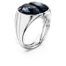 Lucent cocktail ring, Gray, Rhodium plated - Swarovski, 5674985