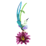 Idyllia Promérops et Fleur de cactus - Swarovski, 5675166