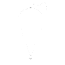 Insigne pendant, Pavé, Cross, White, Rhodium plated - Swarovski, 5675577