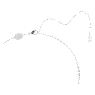 Insigne pendant, Pavé, Cross, White, Rhodium plated - Swarovski, 5675577