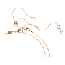 Dragon & Phoenix สร้อยคอ, เซ็ต (2), มุกคริสตัล, กรงเล็บมังกร, ขาว, เคลือบโทนสีโรสโกลด์ - Swarovski, 5675817