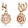Dragon & Phoenix ドロップピアス, ドラゴンの爪, ホワイト, ローズゴールドトーン・プレーティング - Swarovski, 5675834
