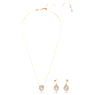 Dragon & Phoenix 세트, 드래곤 발톱, 화이트, 로즈골드 톤 플래팅 - Swarovski, 5675835