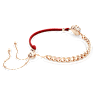 Dragon and Phoenix สร้อยข้อมือ, กรงเล็บมังกร, แดง, เคลือบโลหะหลากชนิด - Swarovski, 5675841