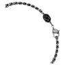 Dragon & Phoenix bracelet, Dragon’s claw, Black, Ruthenium plated - Swarovski, 5675844