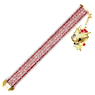 Crystalline Dragon and Phoenix 圓珠筆, 八邊形, 龍, 紅色, 鍍金色色調 - Swarovski, 5677125