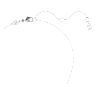 Insigne pendant, Round cut, Star, White, Rhodium plated - Swarovski, 5677156