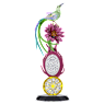 Idyllia Sugarbird and Dragon Fruit Totem - Swarovski, 5677289
