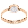 Matrix Bangle นาฬิกา, Swiss Made, สายนาฬิกาคริสตัล, ขาว, เคลือบโทนสีโรสโกลด์ - Swarovski, 5677484