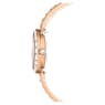 Matrix Bangle นาฬิกา, Swiss Made, สายนาฬิกาคริสตัล, ขาว, เคลือบโทนสีโรสโกลด์ - Swarovski, 5677484